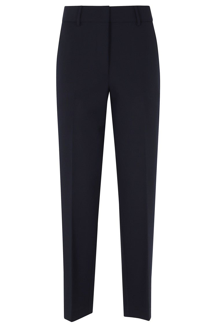 Seventy Blue Straight-Fit Synthetic Pants