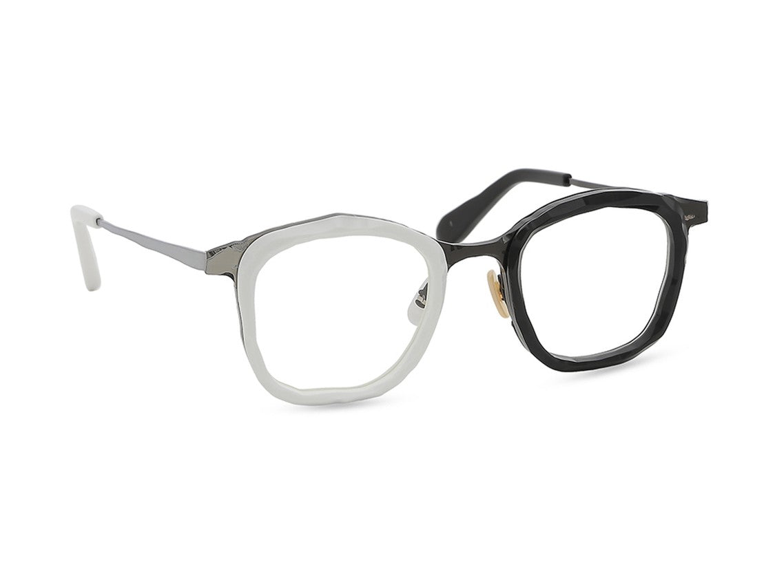 Masahiro Maruyama Mm-0106 Asymmetrical Geometric Titanium Eyeglasses