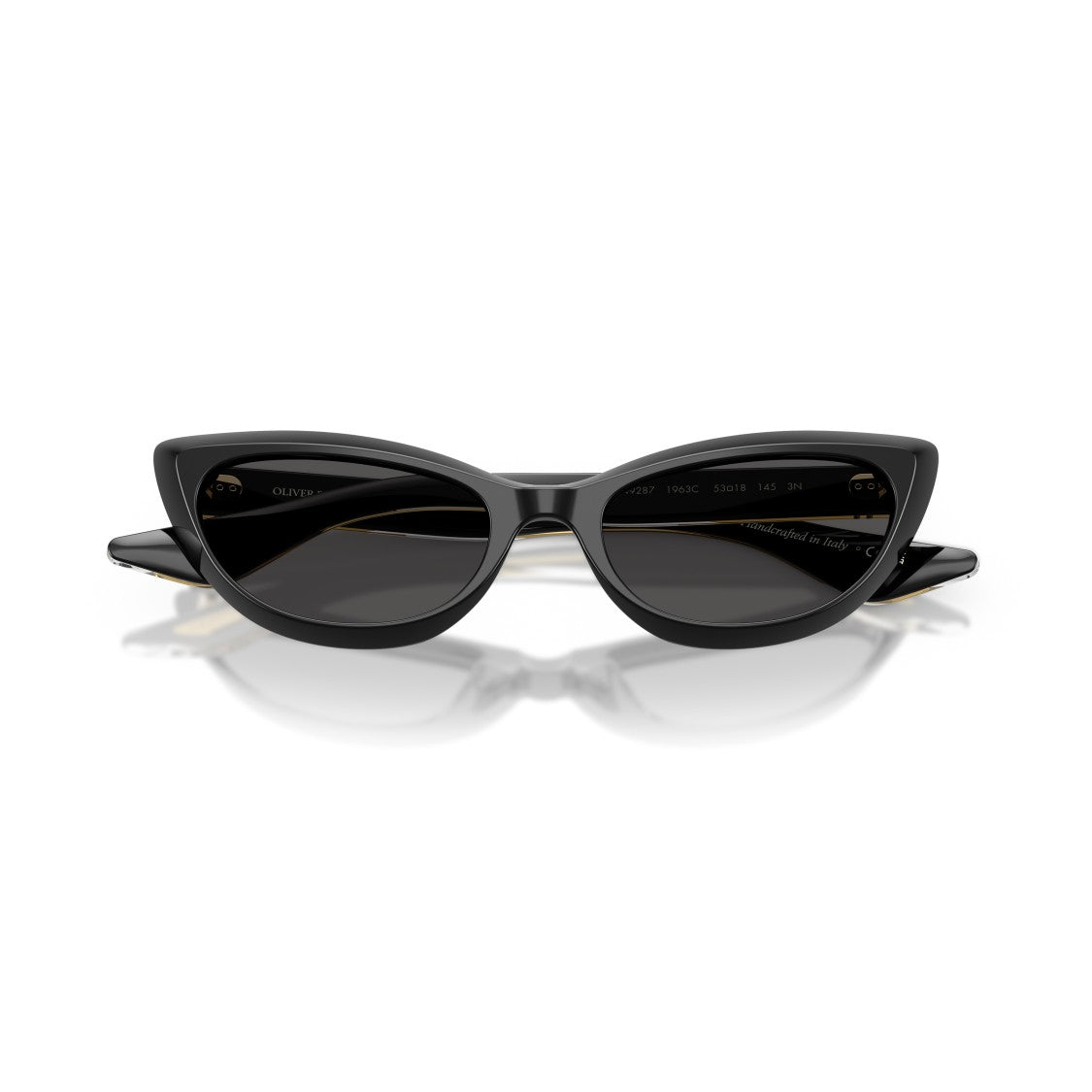 Oliver Peoples 0Ov5621su Cat-Eye Sunglasses With Glossy Black Acetate Frame