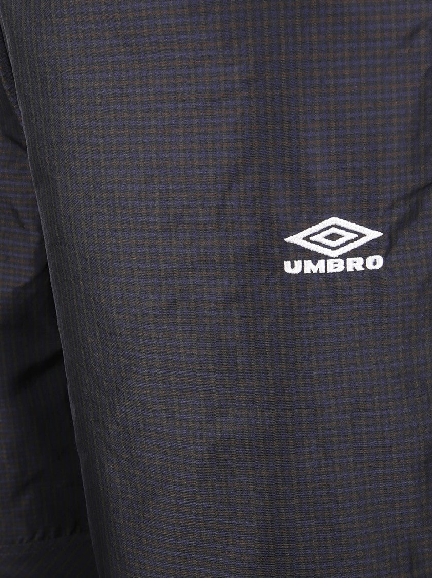 Umbro Check-Patterned Track Pants