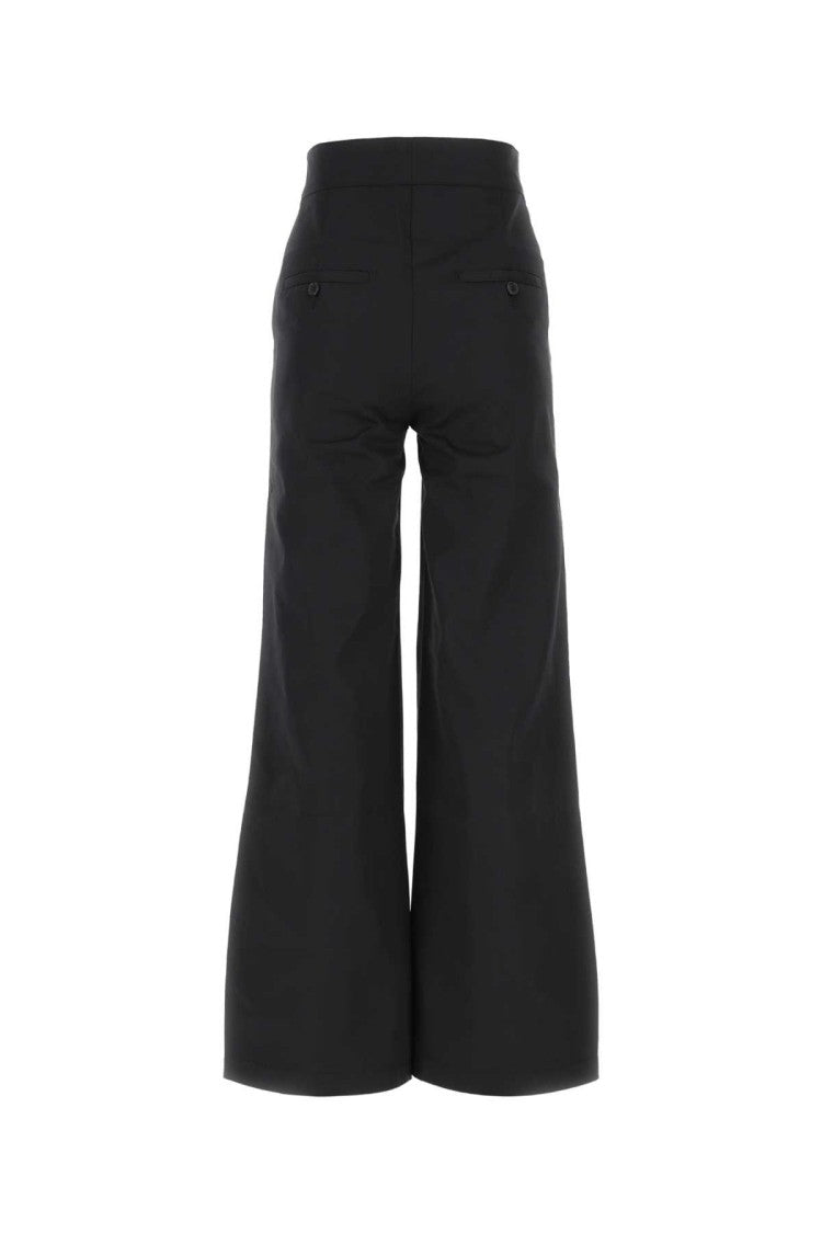 Palm Angels Black Polyester Blend Pant