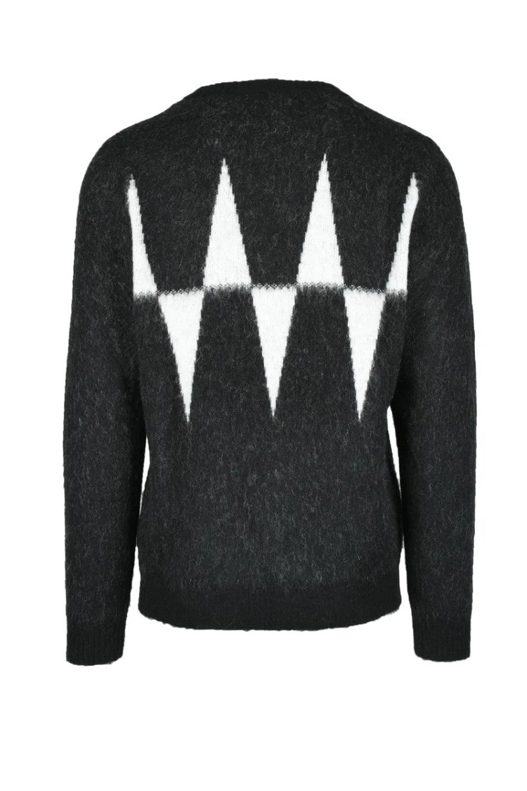 Costume National C. Men's Sweater - Black/White