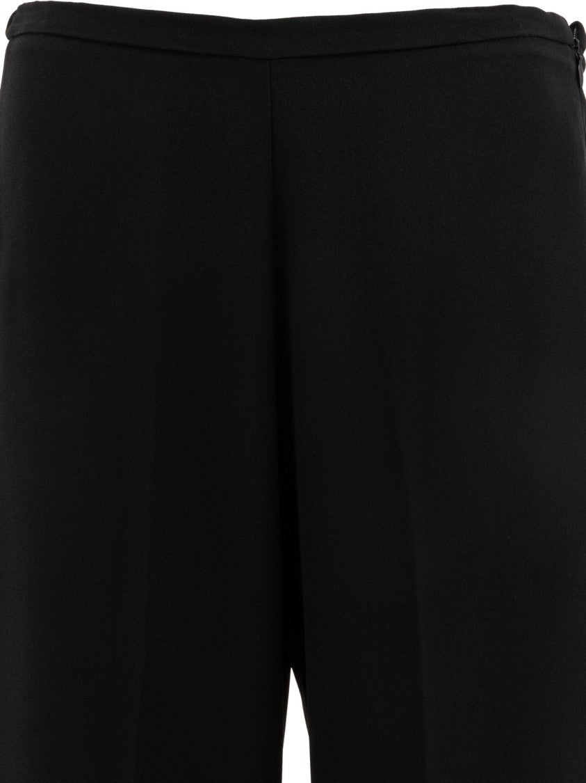 F.It Wide-Leg Trousers With Subtle Pleats