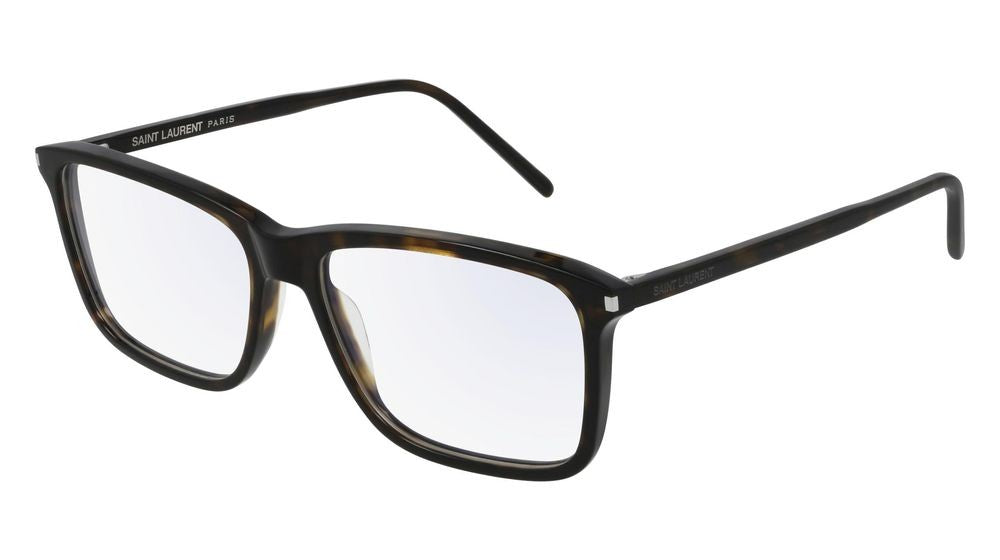 Saint Laurent Eyeglasses Sl 454 002 Havana Havana Transpa 56/16/145