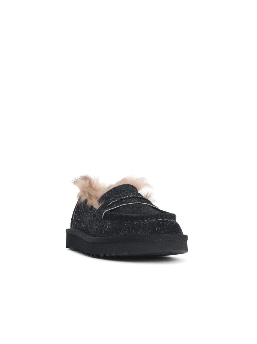 Ugg 'Ellis' Black Suede Loafers