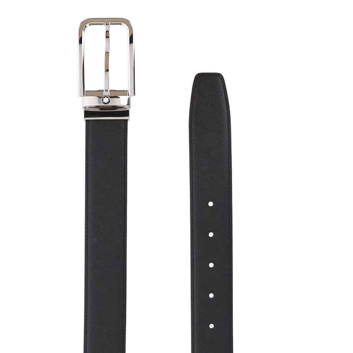 Montblanc Black Reversible Meisterstueck Leather Belt