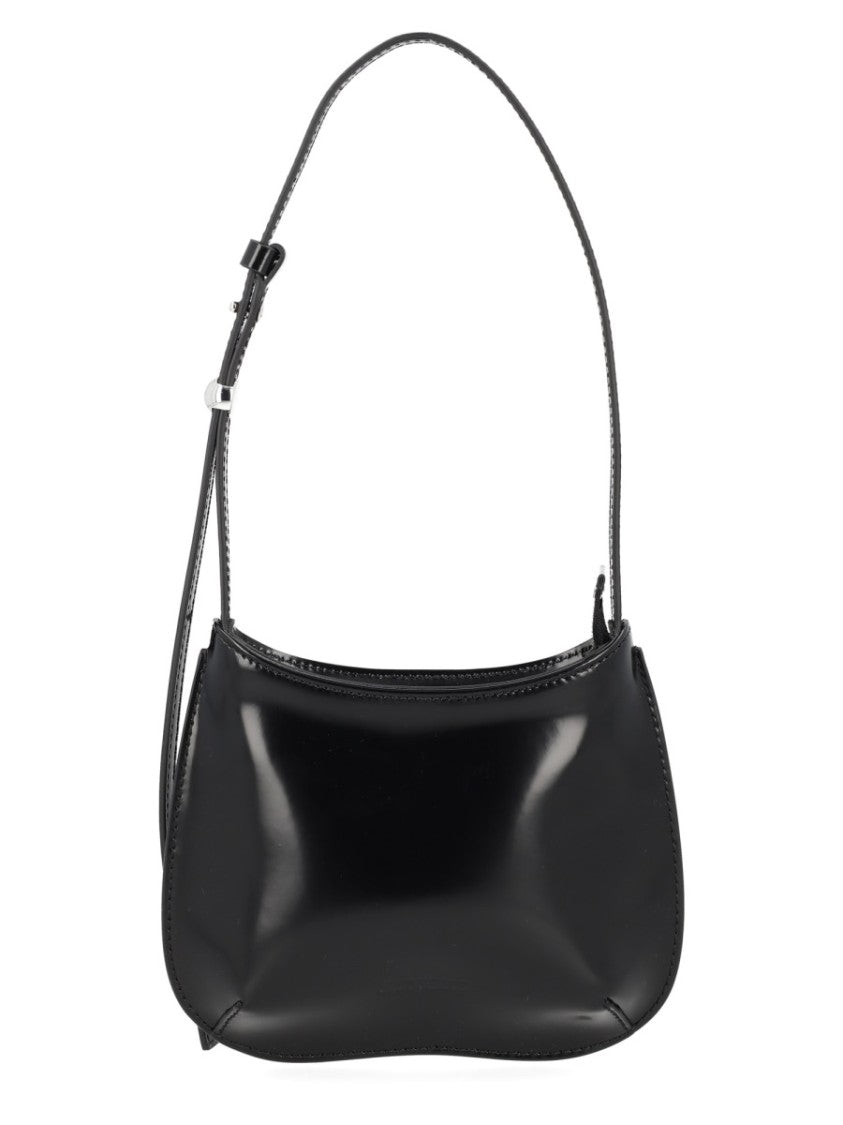 Jacquemus Bisou Calf Leather Minimalist Shoulder Bag