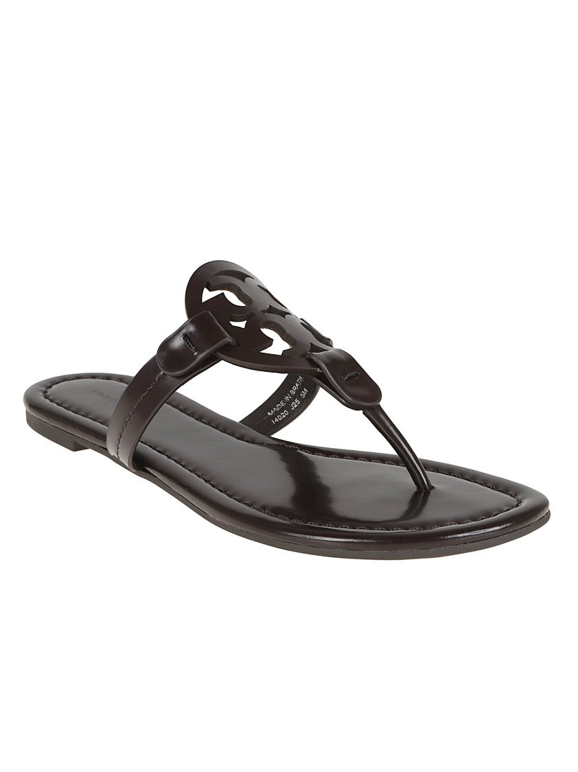 Tory Burch Black Leather Sandals