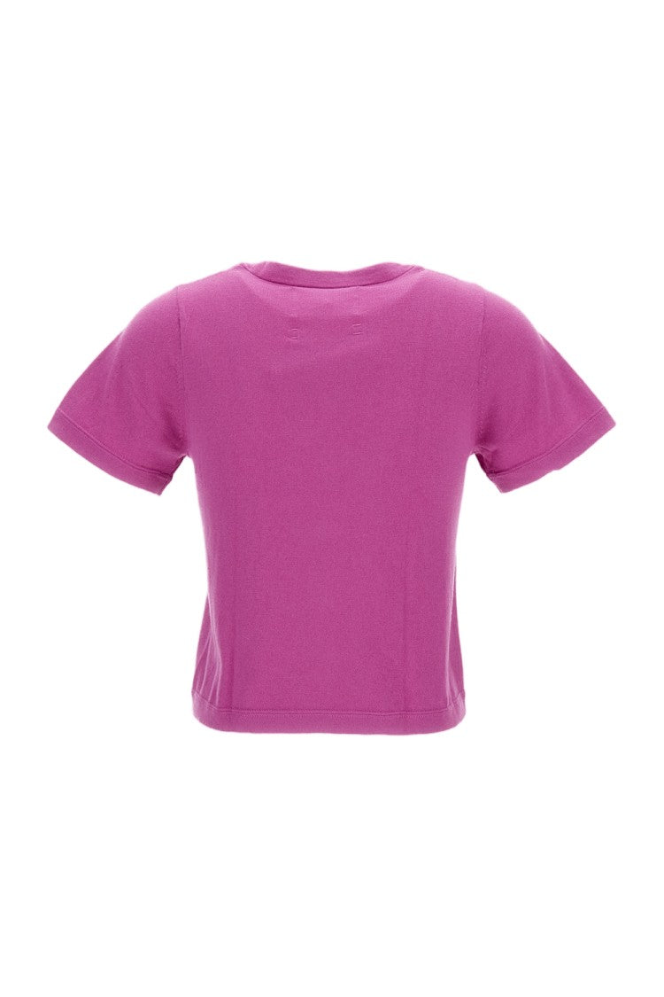 Extreme Cashmere Oleander Pink N.267 Tina Cropped T-Shirt