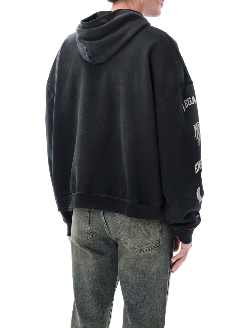 Represent Legacy Crest Graphic Cotton Hoodie
