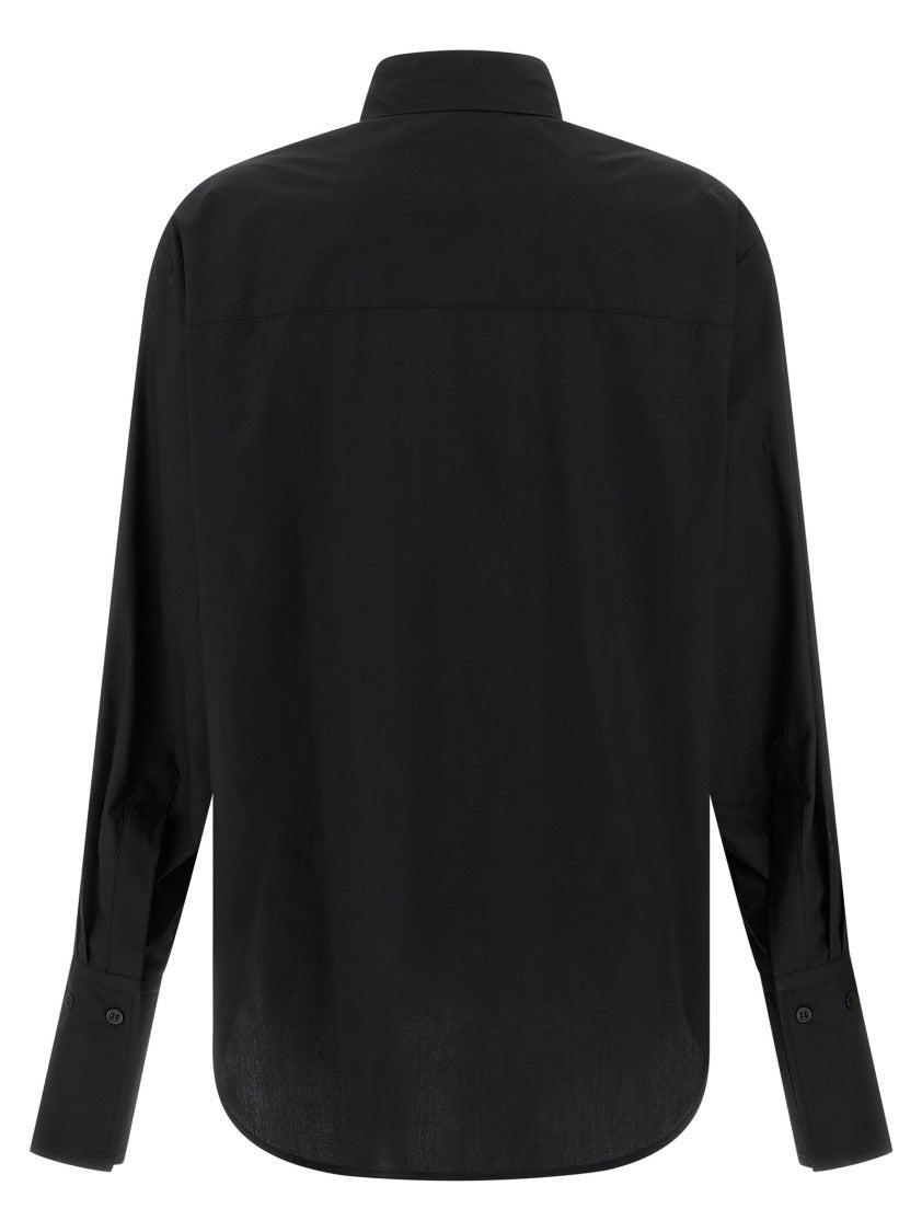 Nude Lavallière Collar Shirt