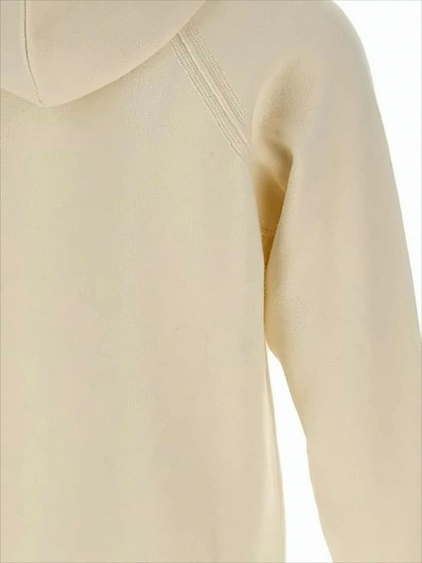 C.P. Company Grs Full-Zip Hooded Sweater In Soft Wool Blend