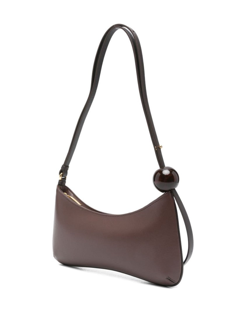 Jacquemus Elongated Silk-Blend Bead Strap Handbag