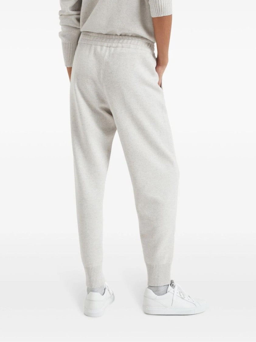 Brunello Cucinelli Relaxed Fit Trousers With Tapered Legs