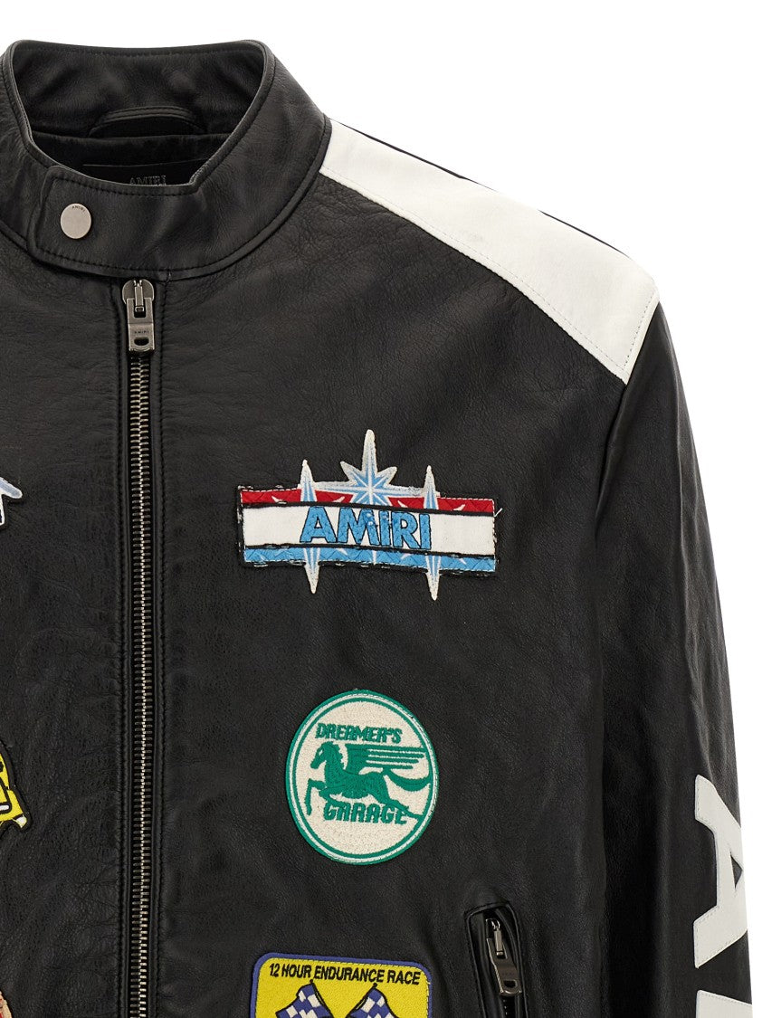 Amiri ' Patch Racer' Jacket