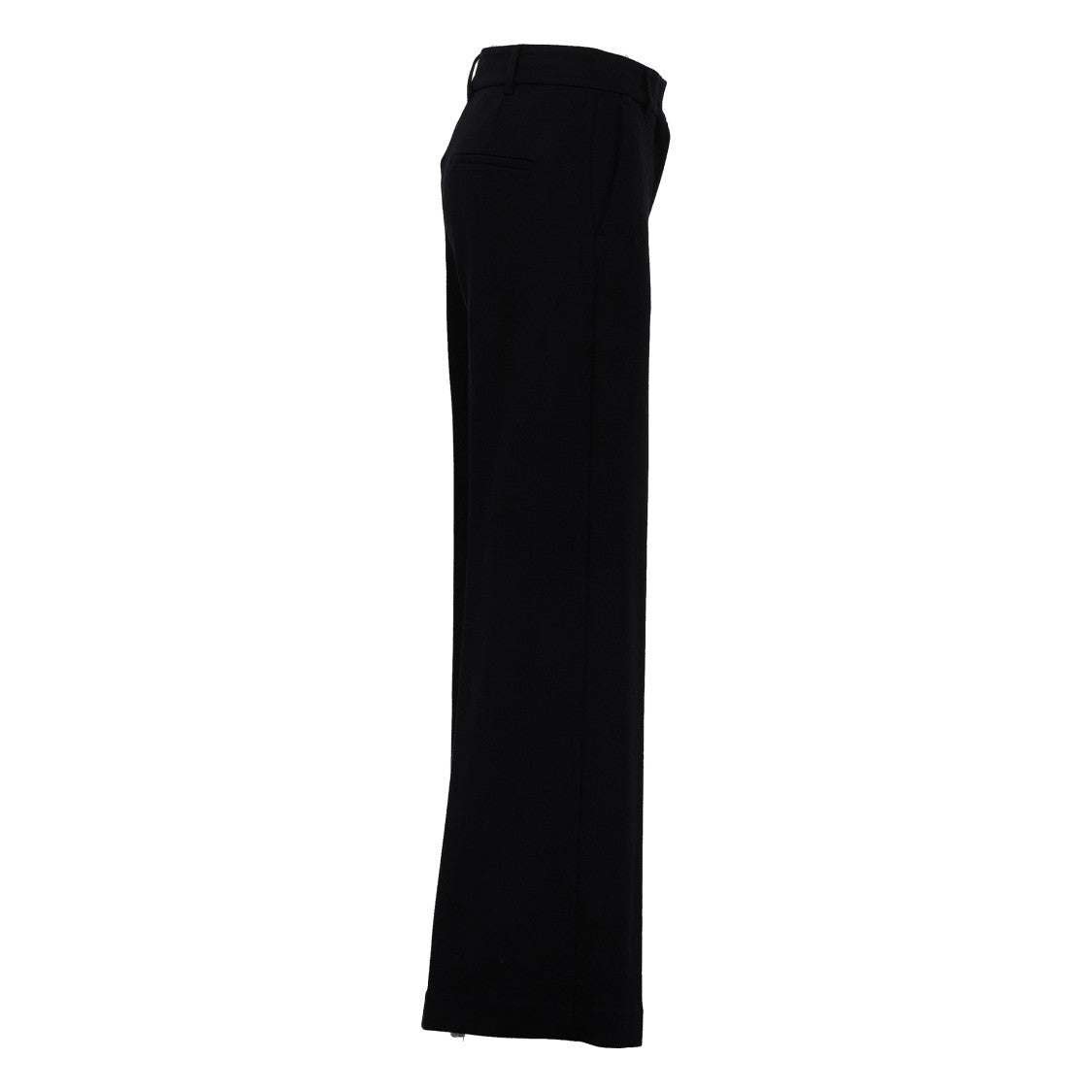 Max Mara Euforia Wool-Cotton Micropiquet Jersey Straight-Leg Pants