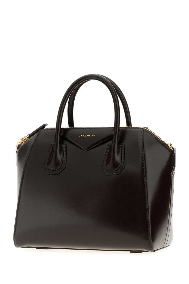 Givenchy Chocolate Leather Small Antigona Handbag