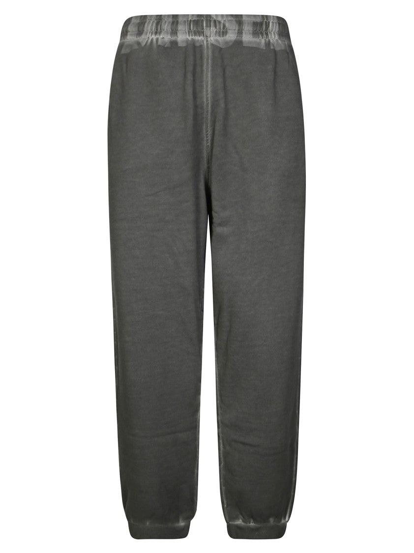 Diesel Dark Grey Sweatpants With Relaxed Fit And Textured Fabric