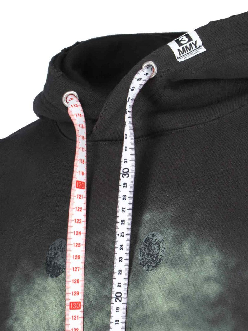 Maison Mihara Yasuhiro "Smiley Face" Hoodie - Black