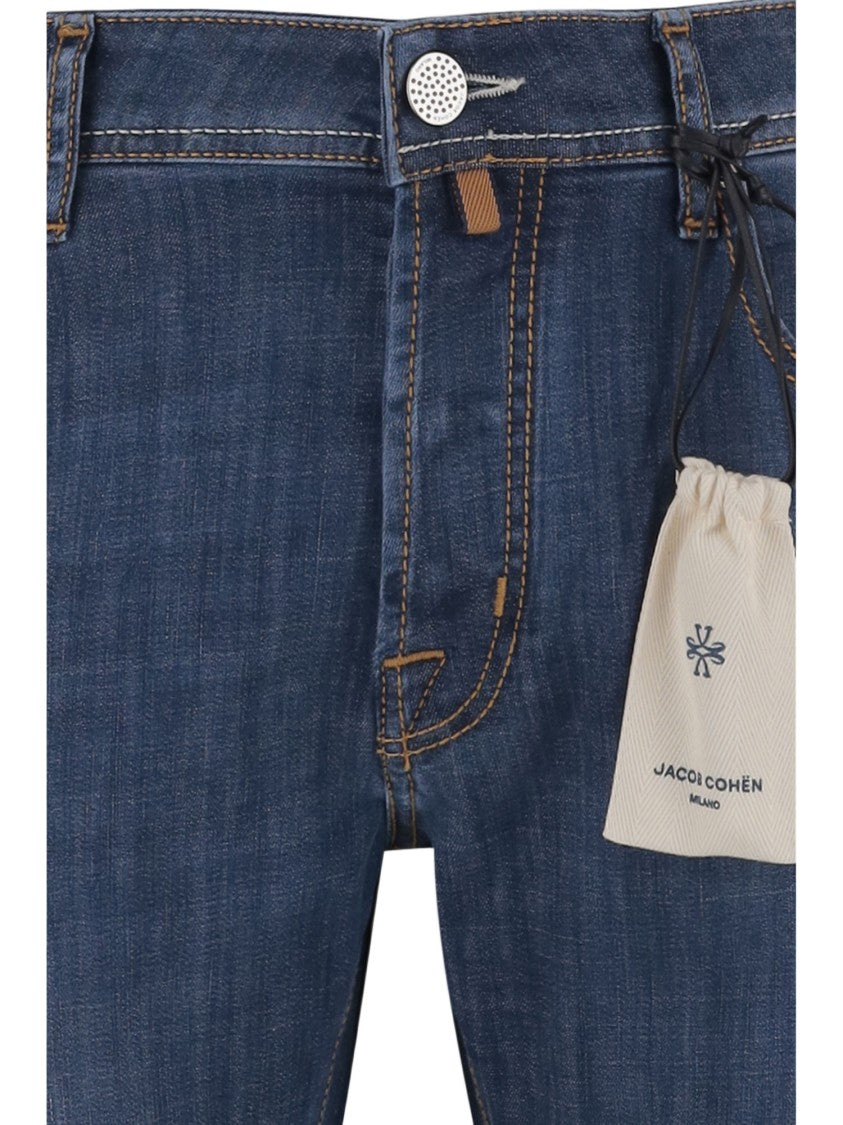 Jacob Cohen Dark Washed Denim Jeans