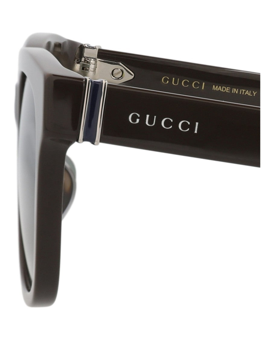 Gucci Square-Frame Recycled Acetate Sunglasses