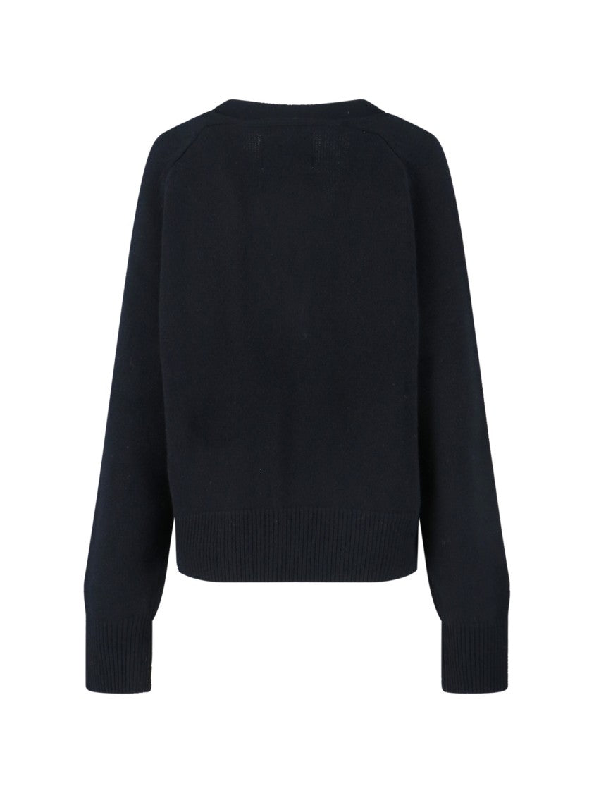 Extreme Cashmere N°437 Papilli Short Cardigan – Black