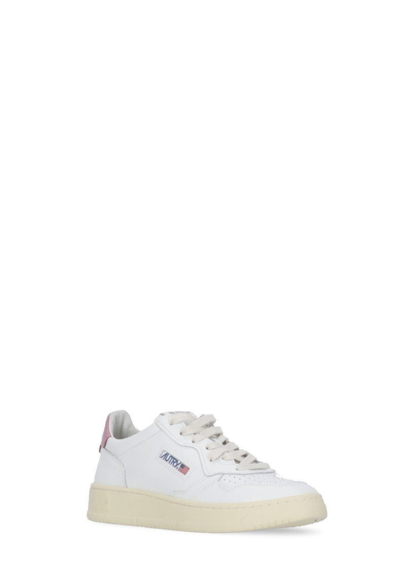 Autry White Leather Sneakers