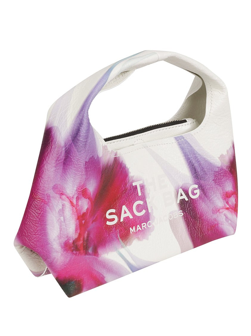 Marc Jacobs Geometric Floral Print Leather Bag