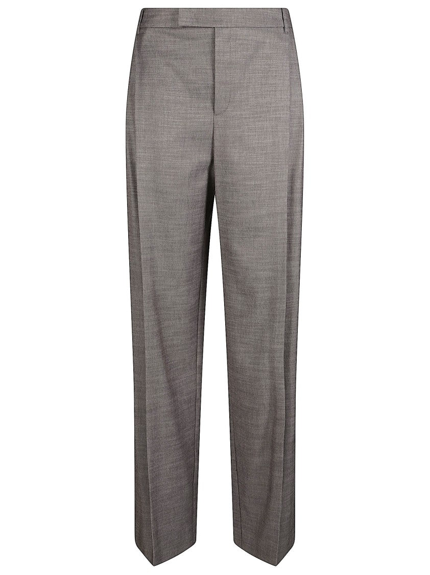 Patrizia Pepe Wide-Leg Trousers With Tailored Fit And Concealed Fastening