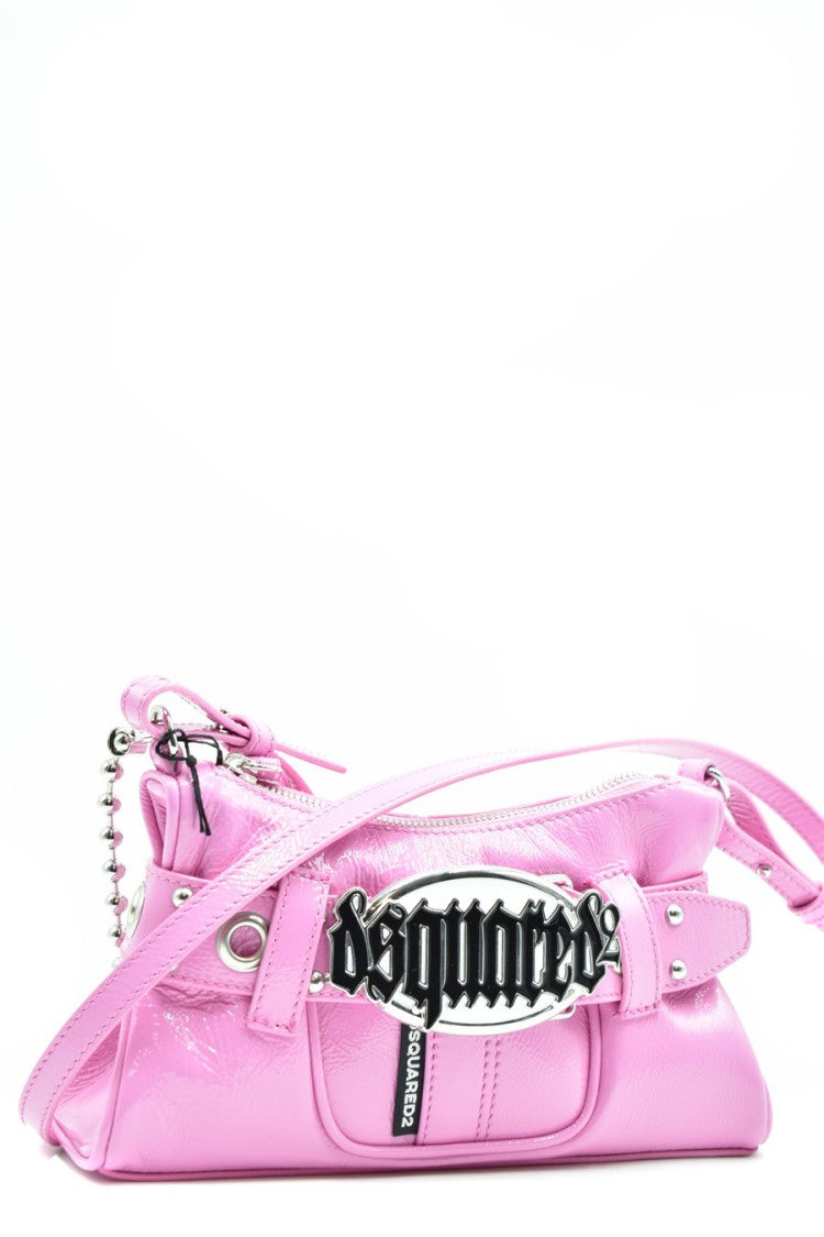 Dsquared2 Pink Leather Clutch