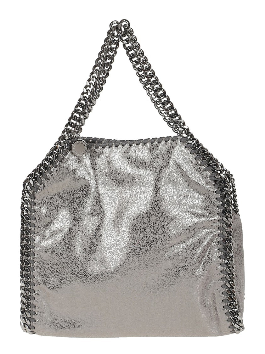 Stella Mccartney Medium Shoulder Bag With Metallic Finish