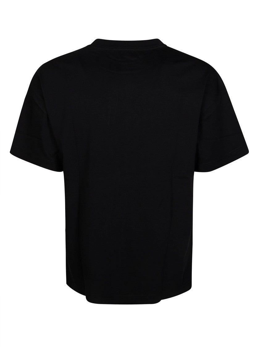Palm Angels Black Bear Regular Spiked Collar T-Shirt