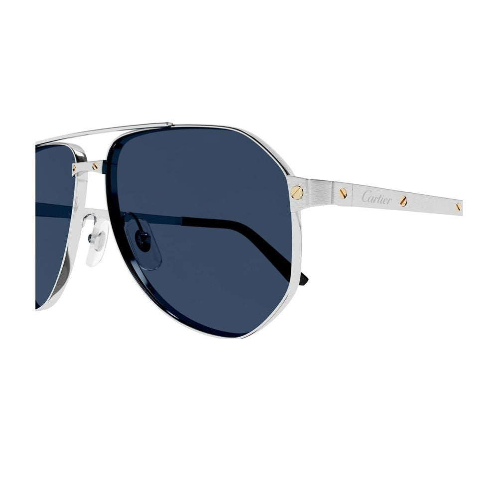 Cartier Ct0461s Santos De Pilot Sunglasses