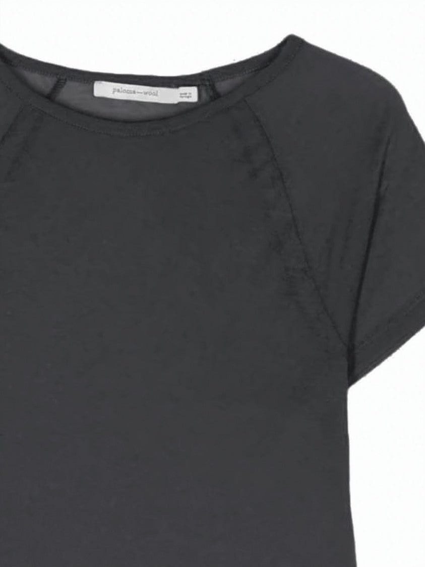 Paloma Wool Neutrals Fitted Round Neck Raglan T-Shirt