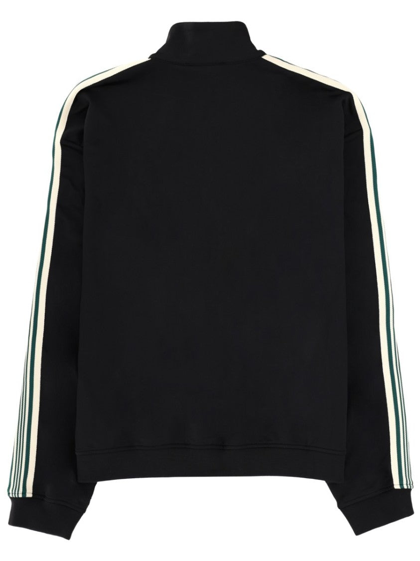 Represent Black Represent Striped Sleeve Sweatshirt