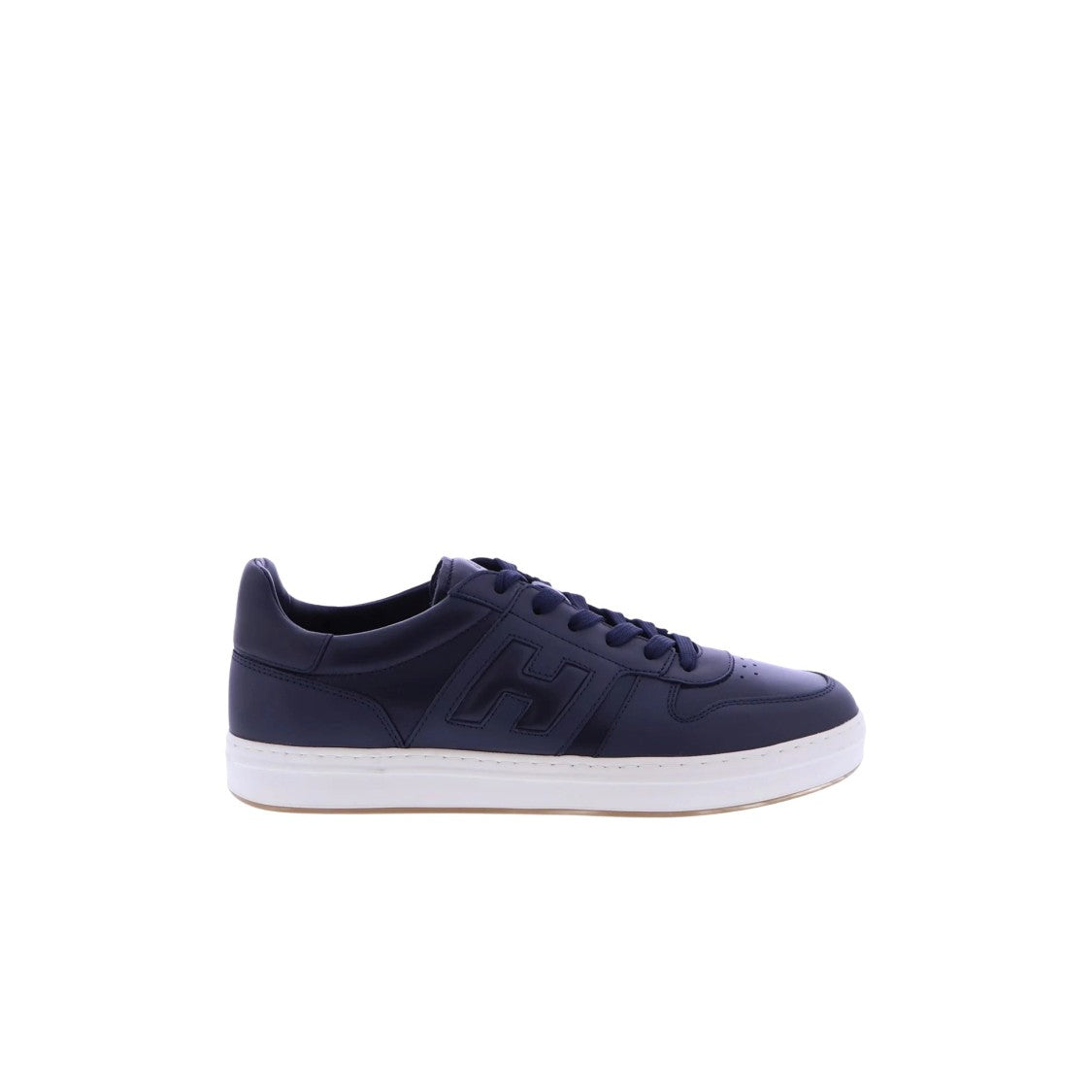 Hogan Contemporary Blue Sneakers With Embossed 'H' Detail