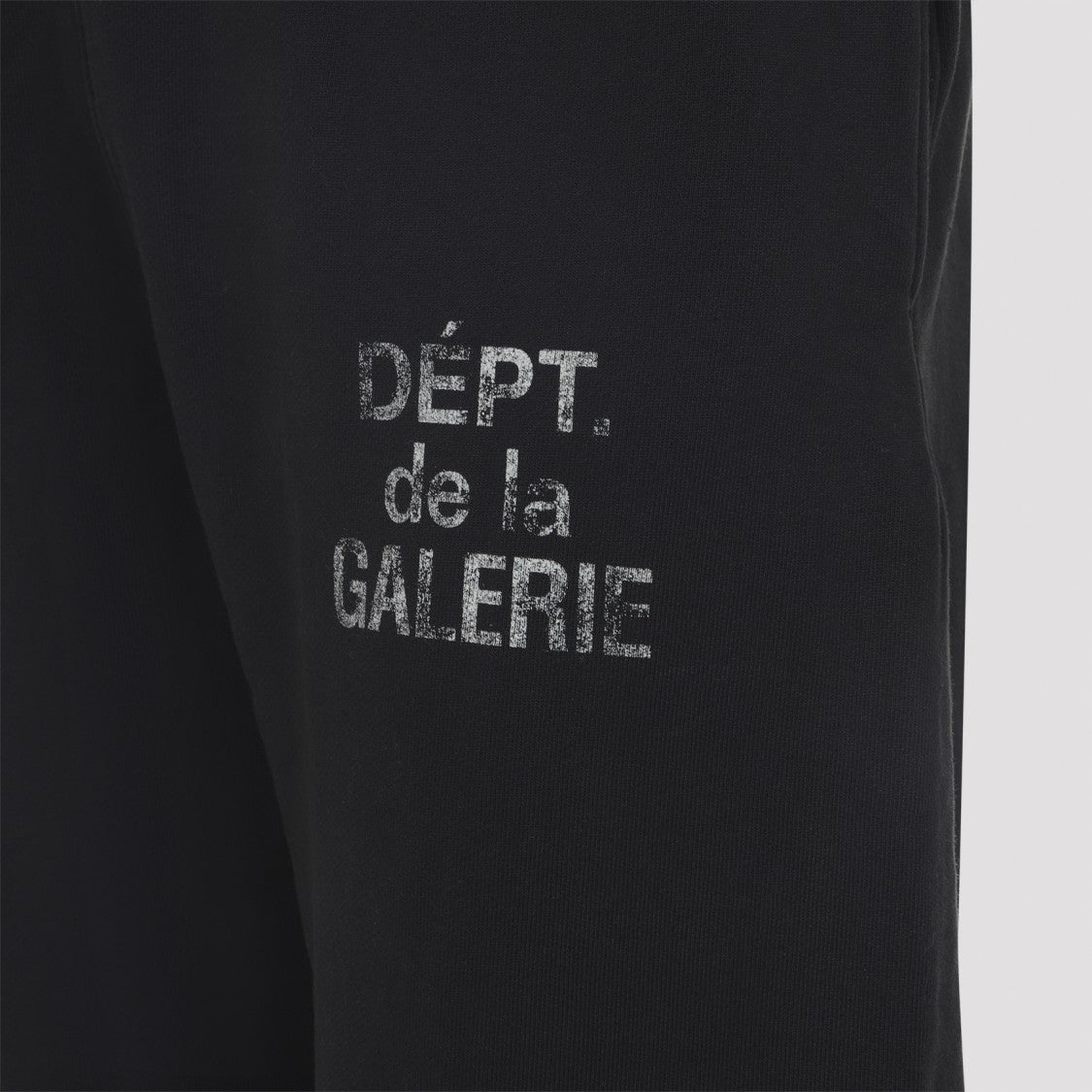 Gallery Dept. Relaxed Fit Black Trousers With Elastic Waistband