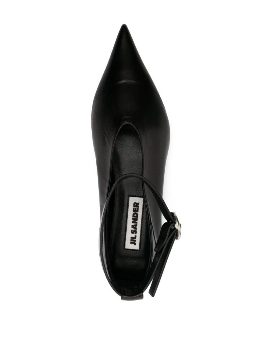 Jil Sander Pointed Toe Ballerinas