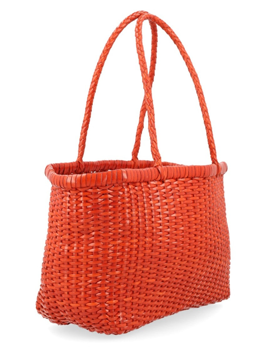 Dragon Diffusion B Weave Small Orange Tote Bag