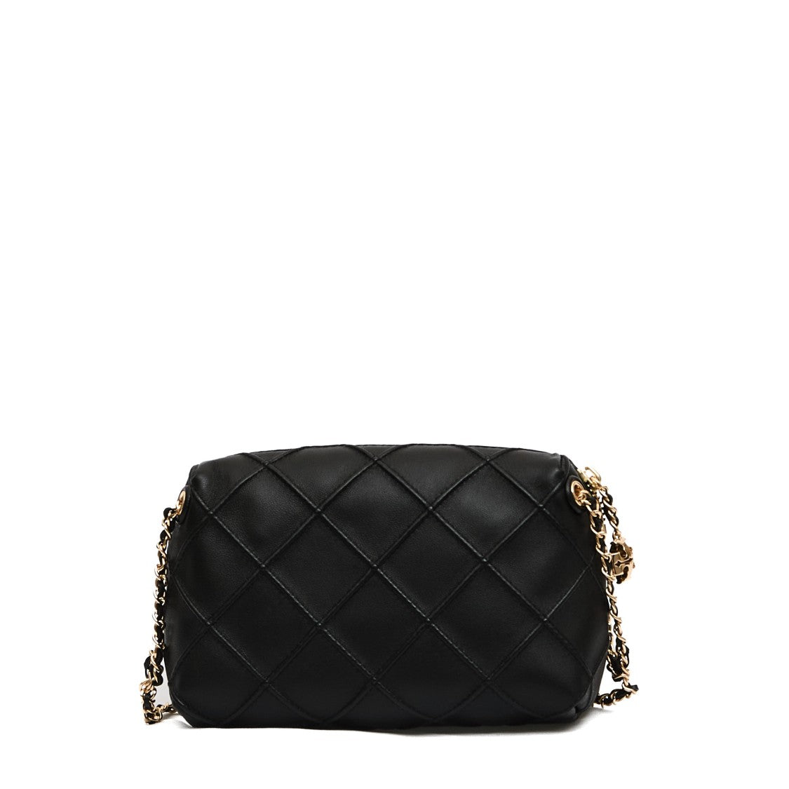 Tory Burch Sleek Quilted Leather Camera Bag