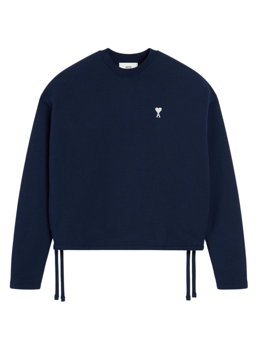 Ami Midnight Blue De Coeur Sweatshirt