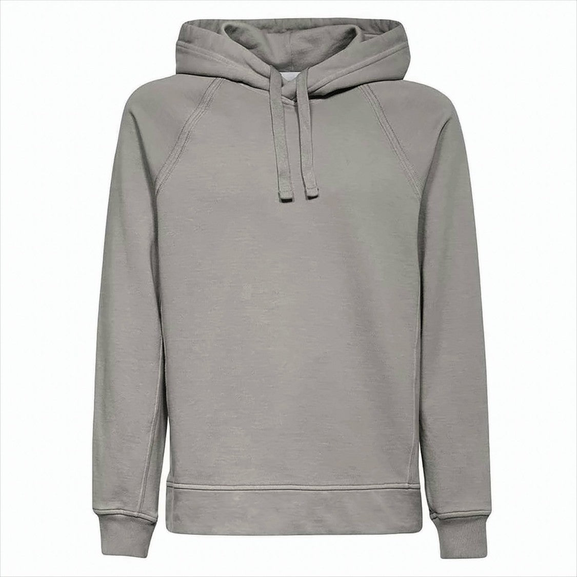 Ten C Grey Hoodie With Logo Patch