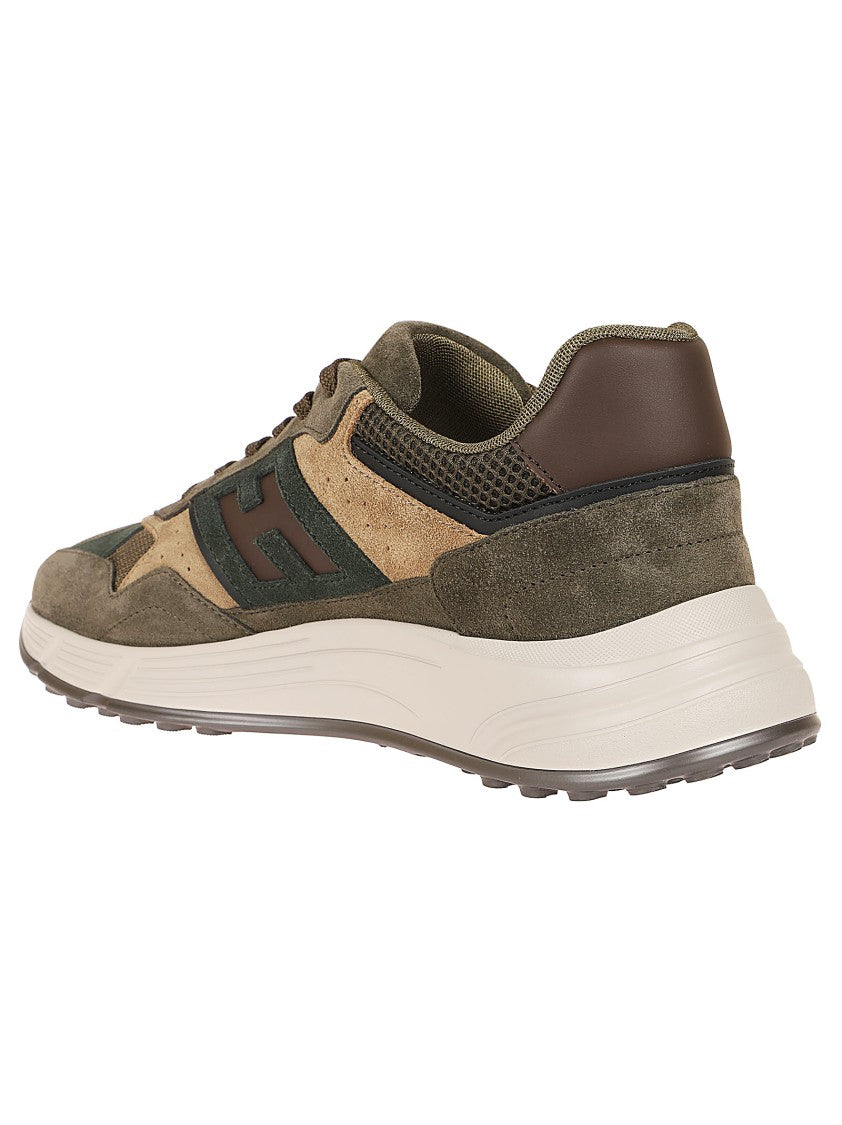 Hogan H563 Sporty Textured Suede