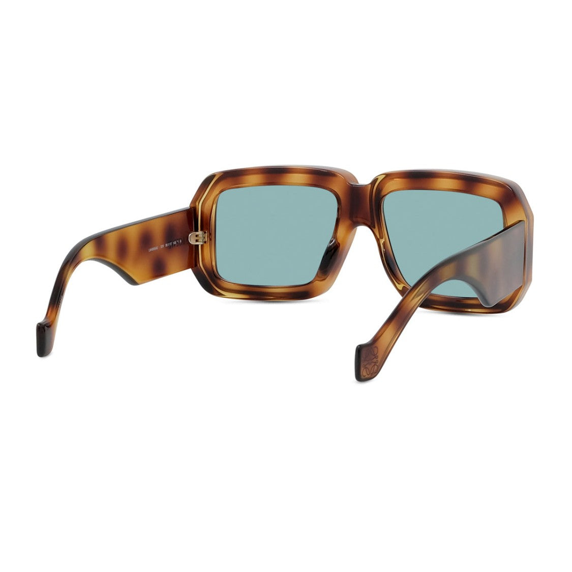 Loewe Havana Oversized Geometric Acetate Sunglasses