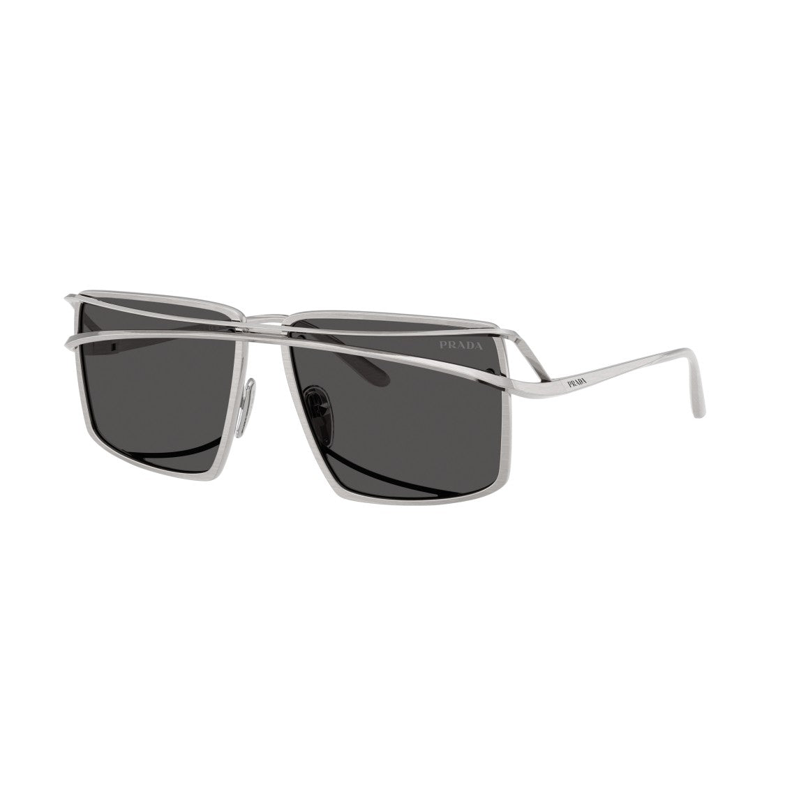 Prada 0Pr C55s Geometric Square Sunglasses