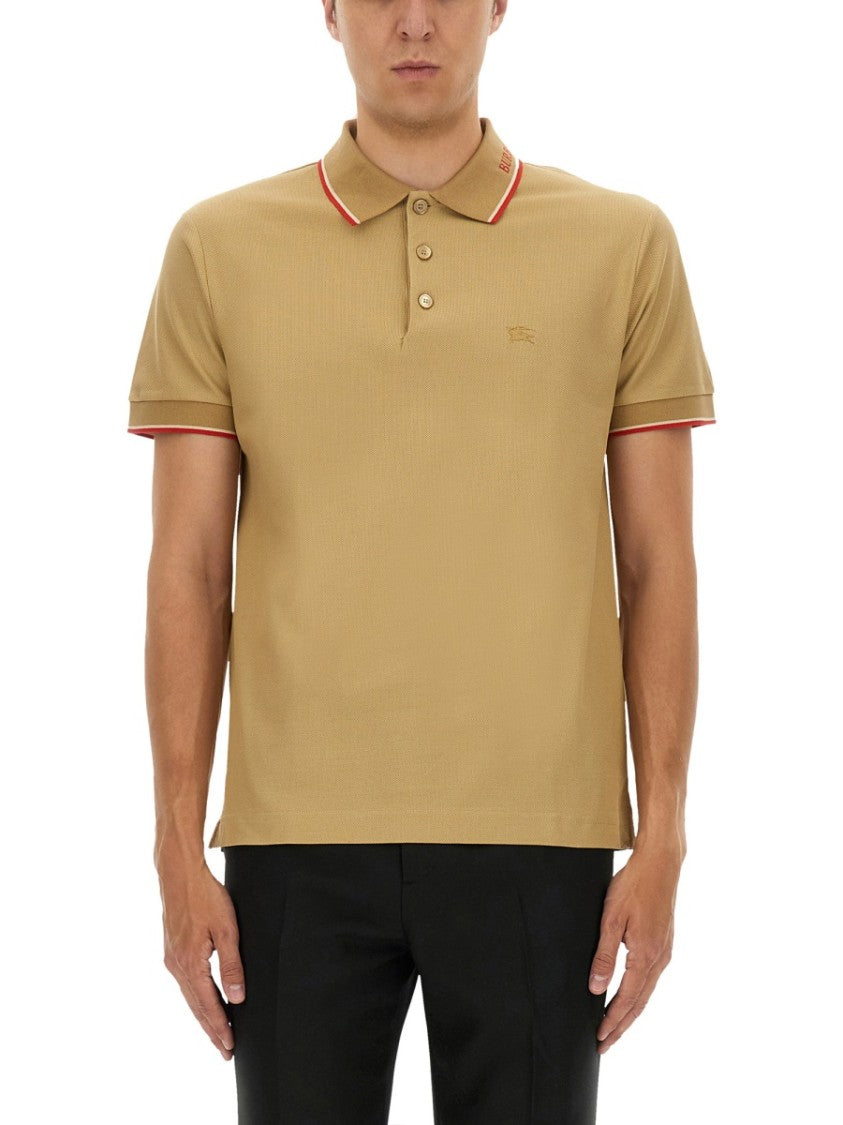 Burberry Cotton Pique Polo