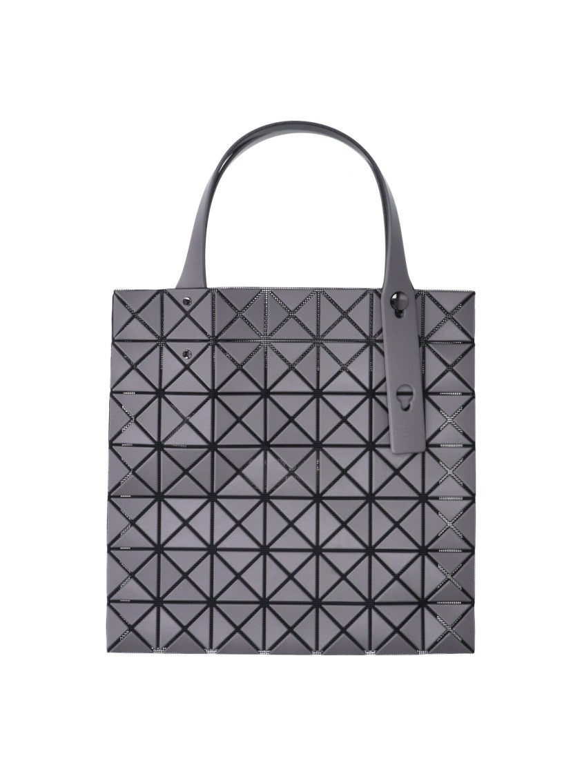 Bao Bao Issey Miyake Geometric Panel Tote Bag In Glossy Pvc With Adjustable Handles