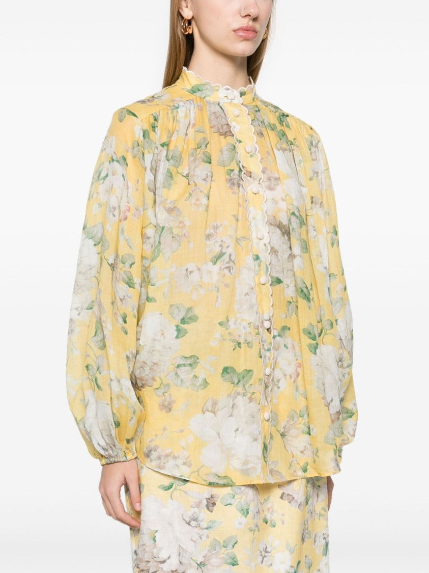Zimmermann Acacia Scallop Shirt
