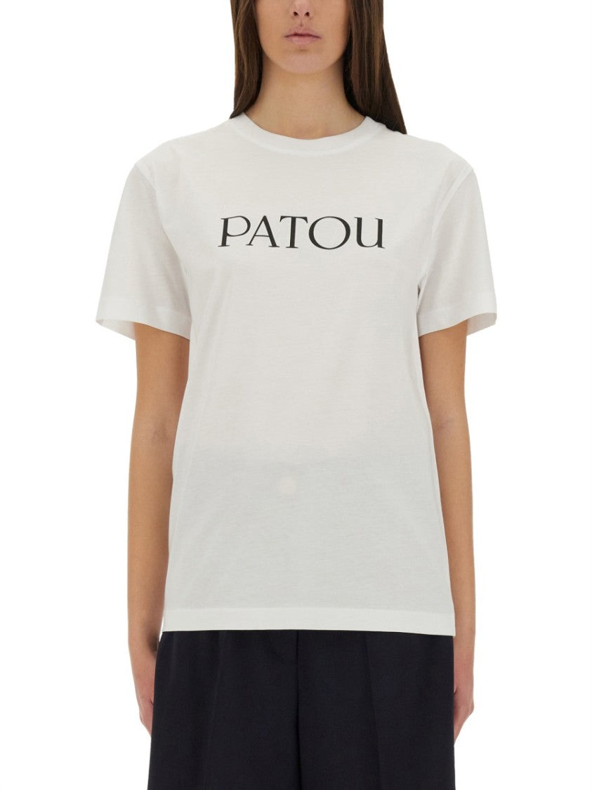 Patou Logo Print Regular Fit T-Shirt