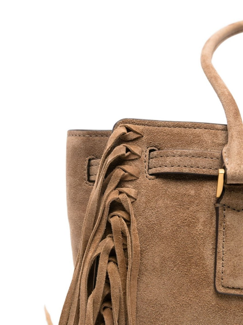 Michael Kors Rectangular Suede Leather Shoulder Bag